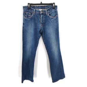 Lucky Brand Slim Bootleg regular length button fly jeans in size 30